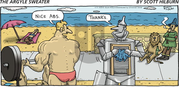 The Argyle Sweater on Sunday December 19, 2010 Comic Strip