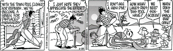 Rose is Rose on Wednesday June 28, 2006 Comic Strip