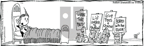 Lio - Saturday May 24, 2014 Comic Strip