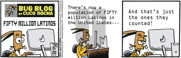La Cucaracha on Saturday April 16, 2011 Comic Strip