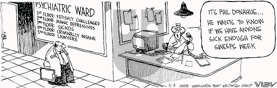 Non Sequitur on Wednesday November 3, 1993 Comic Strip