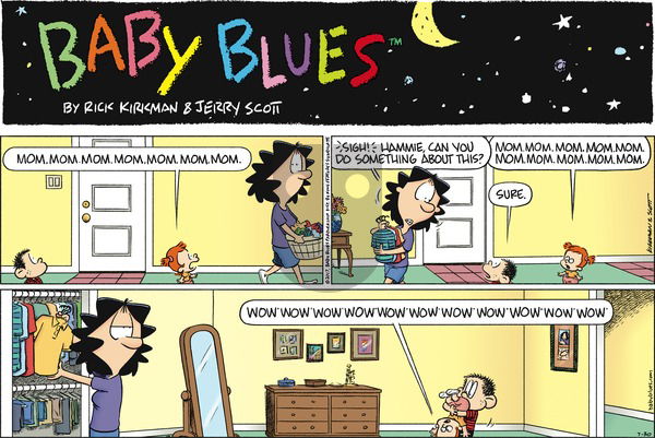 Baby Blues on Sunday July 30, 2017 Comic Strip