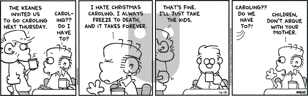 FoxTrot - Monday December 13, 2004 Comic Strip