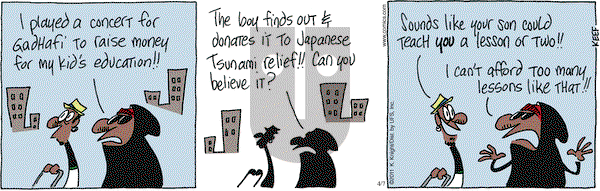 The Knight Life on Thursday April 7, 2011 Comic Strip