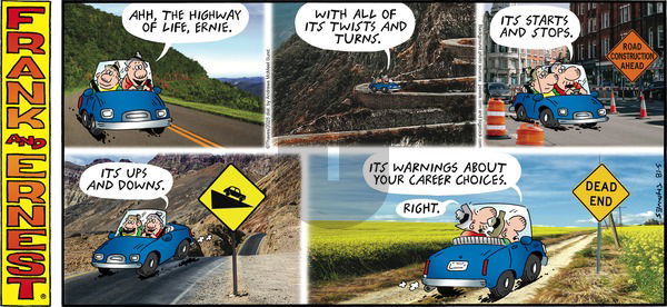 Frank and Ernest on Sunday May 18, 2025 Comic Strip