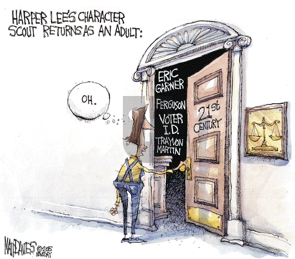 Matt Davies on Wednesday February 4, 2015 Comic Strip