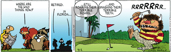 Over the Hedge on Wednesday April 2, 2014 Comic Strip