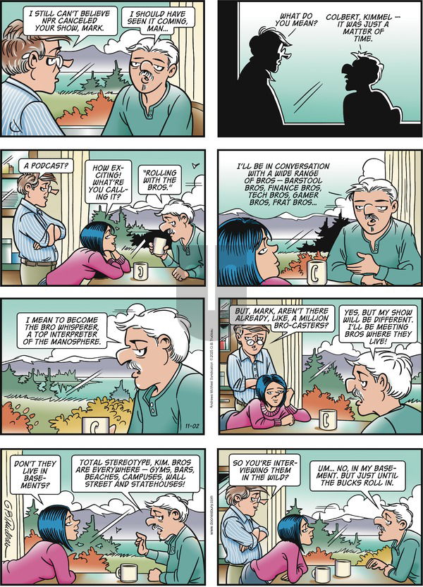 Doonesbury on Sunday November 2, 2025 Comic Strip