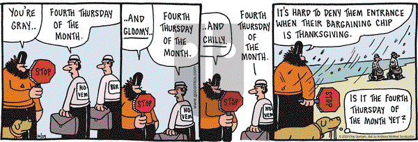 Overboard on Thursday October 29, 2020 Comic Strip