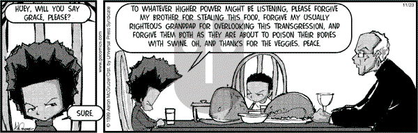 The Boondocks on Thursday June 26, 2014 Comic Strip