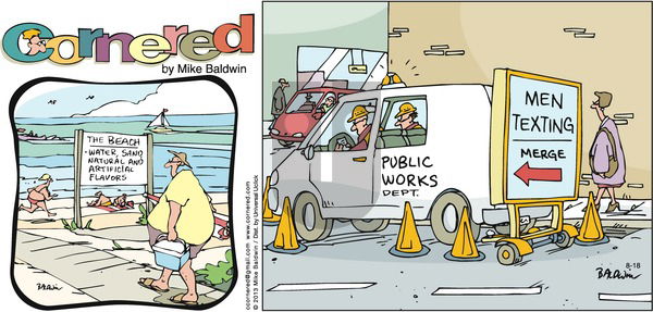 Cornered on Sunday August 18, 2013 Comic Strip