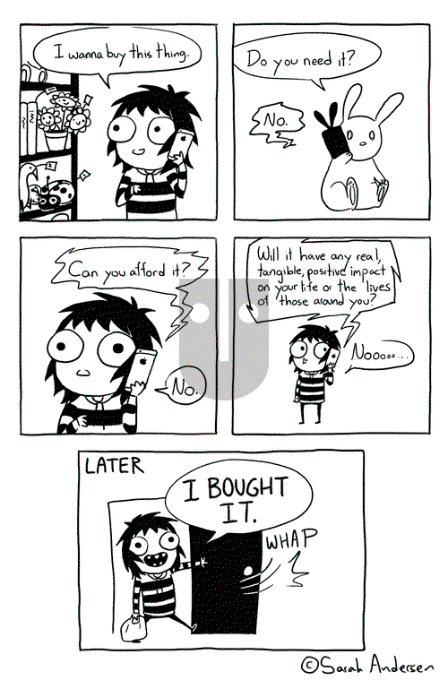 Sarah's Scribbles on Wednesday April 29, 2015 Comic Strip