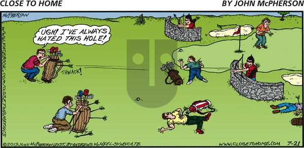 Close to Home - Sunday July 21, 2019 Comic Strip