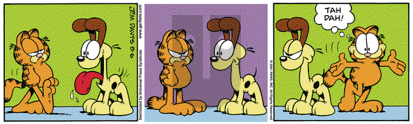 Garfield - Monday August 6, 2001 Comic Strip