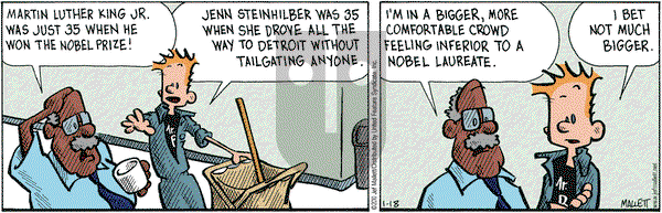Frazz on Monday January 18, 2010 Comic Strip