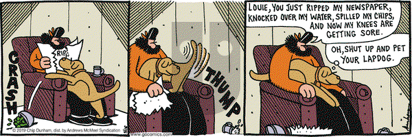 Overboard on Thursday May 16, 2019 Comic Strip