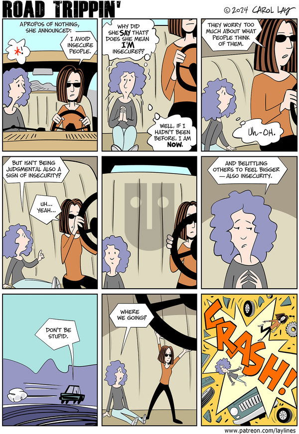 Lay Lines on Monday September 16, 2024 Comic Strip