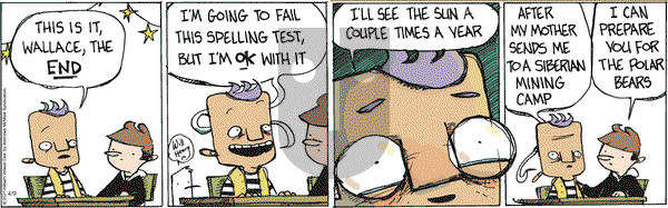 Wallace the Brave - Friday April 9, 2021 Comic Strip