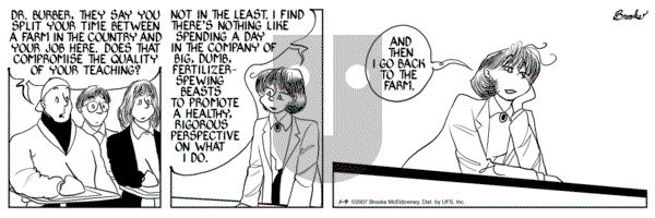 9 Chickweed Lane on Tuesday January 9, 2007 Comic Strip