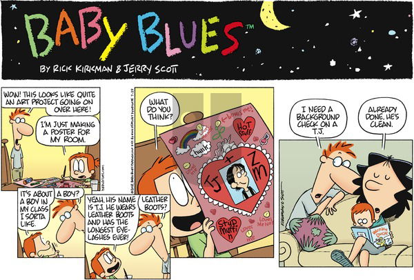 Baby Blues on Sunday July 29, 2018 Comic Strip