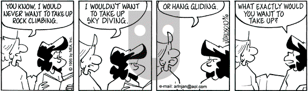 Arlo and Janis on Friday March 10, 1995 Comic Strip