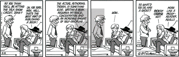 Doonesbury on Friday March 14, 1980 Comic Strip