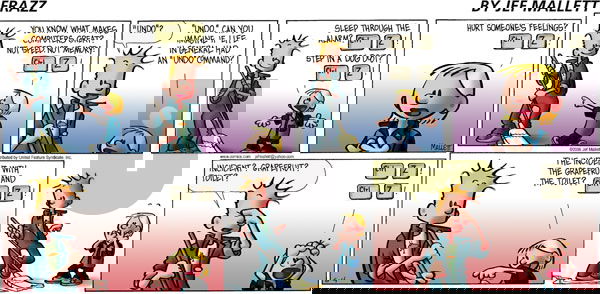 Frazz on Sunday June 4, 2006 Comic Strip
