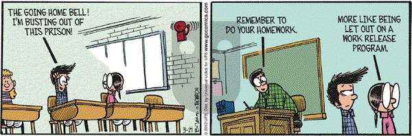 Grand Avenue on Wednesday March 21, 2012 Comic Strip