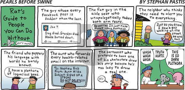 Pearls Before Swine on Sunday September 25, 2016 Comic Strip