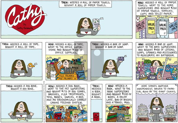 Cathy Classics on Sunday May 17, 1998 Comic Strip