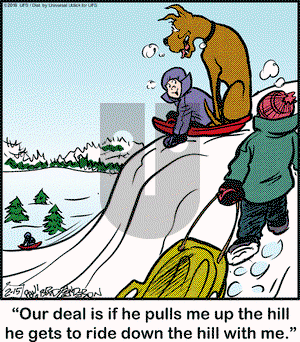 Marmaduke on Monday February 15, 2016 Comic Strip