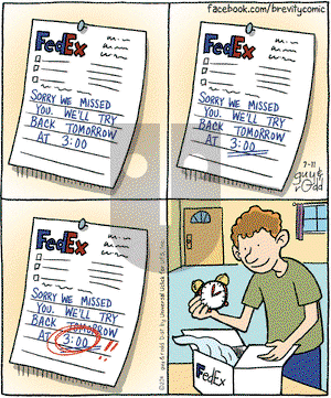 Brevity on Monday July 11, 2011 Comic Strip