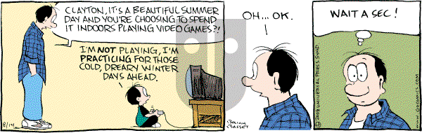 Adam@Home - Thursday August 14, 2008 Comic Strip