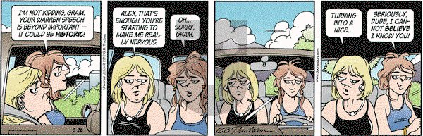 Doonesbury on Wednesday August 22, 2012 Comic Strip