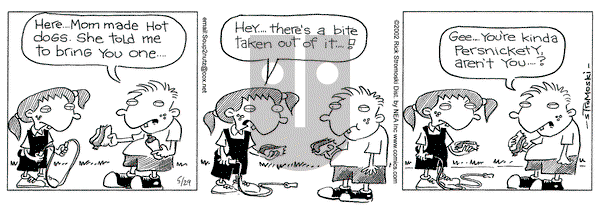 Soup to Nutz - Old on Wednesday May 29, 2002 Comic Strip