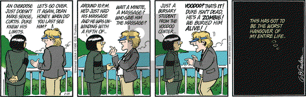 Doonesbury on Monday February 29, 2016 Comic Strip