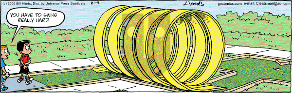 Cleats - Saturday August 9, 2008 Comic Strip