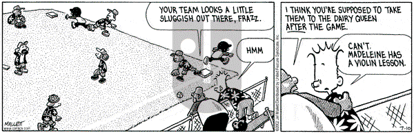 Frazz on Wednesday July 10, 2002 Comic Strip