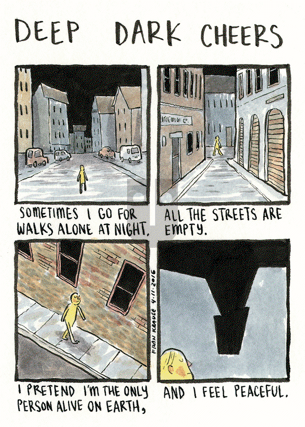 Deep Dark Fears - Wednesday April 25, 2018 Comic Strip