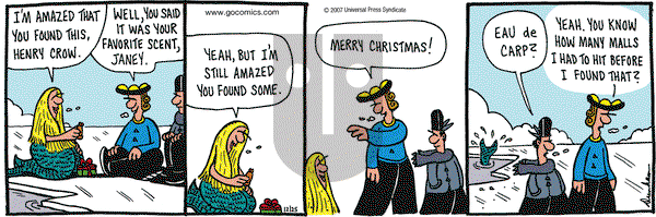 Overboard on Tuesday December 25, 2007 Comic Strip