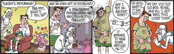 Monty on Saturday September 5, 2015 Comic Strip