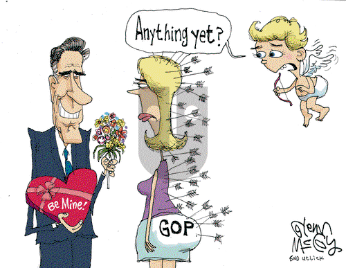 Glenn McCoy on Tuesday February 14, 2012 Comic Strip