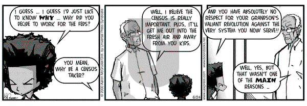 The Boondocks - Saturday September 5, 2015 Comic Strip