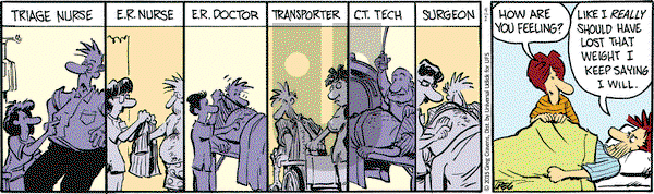 The Buckets on Wednesday April 1, 2015 Comic Strip