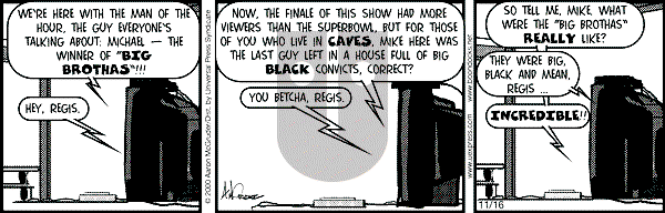 The Boondocks on Thursday June 19, 2008 Comic Strip