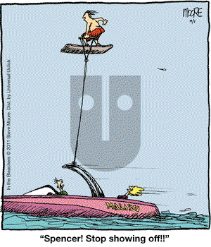 In the Bleachers on Thursday September 1, 2011 Comic Strip