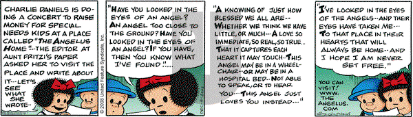 Nancy - Friday December 5, 2008 Comic Strip