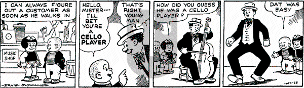 Nancy Classics on Friday October 28, 2016 Comic Strip