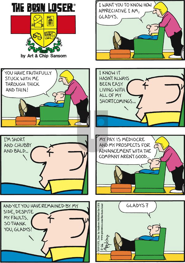 The Born Loser on Sunday May 26, 2019 Comic Strip