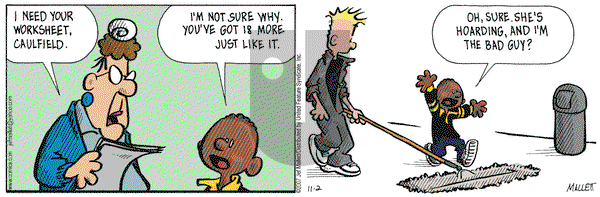 Frazz on Friday November 2, 2007 Comic Strip